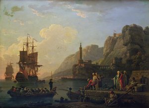 Přístav od Claude Joseph Vernet