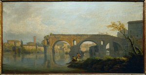 Ponte Rotto, Řím ... od Claude Joseph Vernet