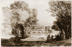 Italská krajina, 1913. od Claude Lorrain