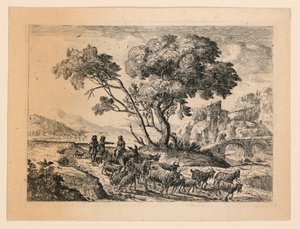 Odjezd do Polí od Claude Lorrain