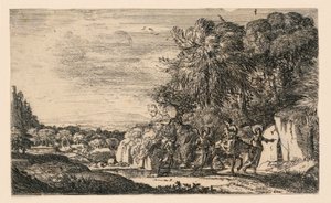 Let do Egypta od Claude Lorrain