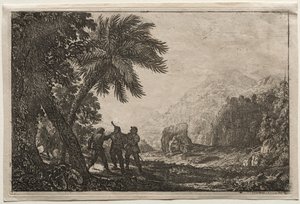 Krajina s lupiči, 1633. od Claude Lorrain