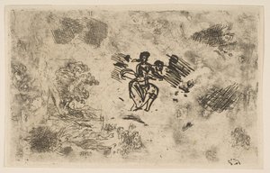 Sedící žena a jiné skici, ca. 1630-33. od Claude Lorrain