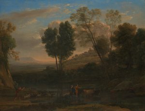 Východ slunce, možná 1646-47. od Claude Lorrain