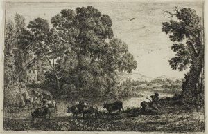 Pastevec krav od Claude Lorrain
