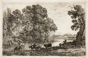 Pastevec krav od Claude Lorrain