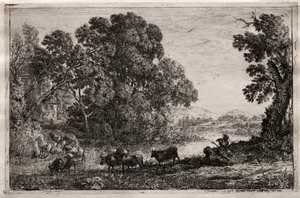 Pastevec krav od Claude Lorrain