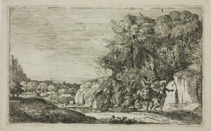 Útěk do Egypta od Claude Lorrain
