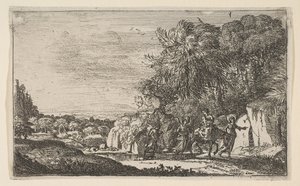 Útěk do Egypta, ca. 1630-31. od Claude Lorrain
