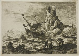 Vrak lodi od Claude Lorrain
