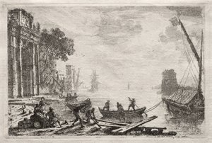 Západ slunce, 1634. od Claude Lorrain