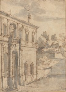 Vila papeže Julia od Claude Lorrain