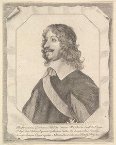 Abel Servien. od Claude Mellan