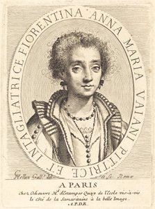 Anna Maria Vaiani od Claude Mellan
