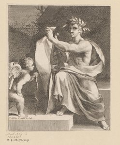 Apollo dává een amor Název: François Tristan l
