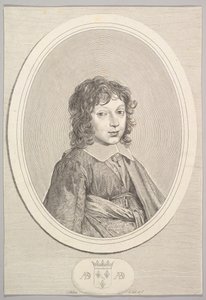 Armand de Bourbon, princ z Conti. od Claude Mellan