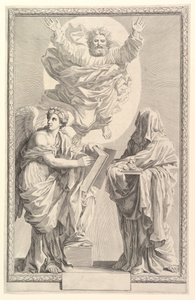 Frontispis k Bibli, 1642. od Claude Mellan