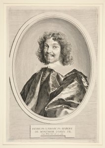 Henri Louis Habert z Montmoru od Claude Mellan
