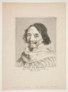 Henry de Mesmes od Claude Mellan