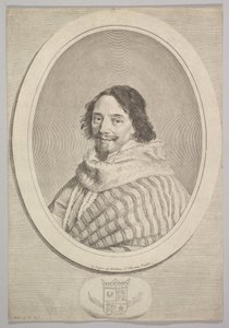 Henry de Mesmes. od Claude Mellan