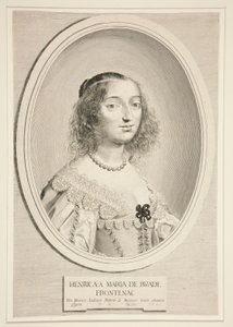 Henriette-Marie Montmort de Buade-Frontenac od Claude Mellan