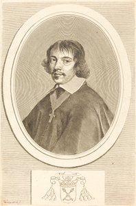 Jean-Francois Paul de Gondi, kardinál z Retzu od Claude Mellan