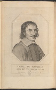 Michael z Marolles od Claude Mellan