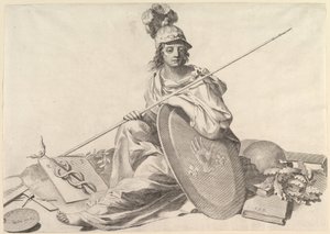 Minerva. od Claude Mellan