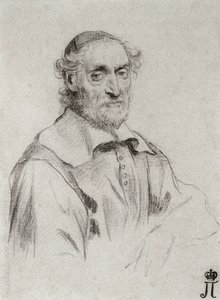 Portrét Nicolase Clauda (Nicolas-Claude) Fabri DE PEIRESC (de Peyresc), astronom od Claude Mellan