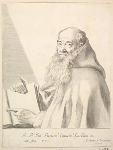 Portrét otce Yvese, 1677. od Claude Mellan