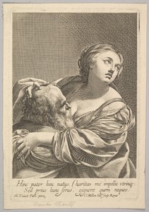 Roman Charity Roman Charity. od Claude Mellan
