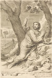 Svatý Augustin od Claude Mellan
