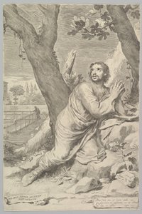 Svatý Augustin, 1660. od Claude Mellan
