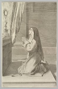 St. Claire, 1667. od Claude Mellan