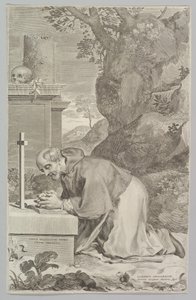 St. Claude, 1664. od Claude Mellan