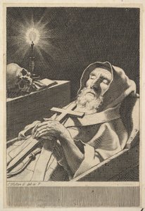 Svatý František z Paoly od Claude Mellan