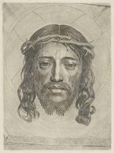 Rouška Veroniky od Claude Mellan