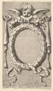 Titulní strana: Desmarets de Saint-Sorlin, Úřad Panny Marie, 1645. od Claude Mellan
