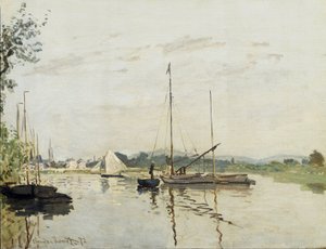 Argenteuil - olej na plátně od Claude Monet