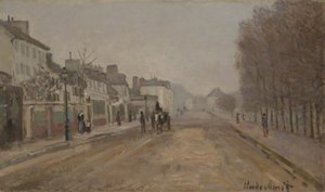 Boulevard Héloise, Argenteuil, 1872 od Claude Monet