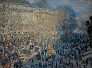 Boulevard des Capucines v Paříži od Claude Monet