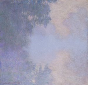 Pobočka Seiny poblíž Giverny (Mist) od Claude Monet