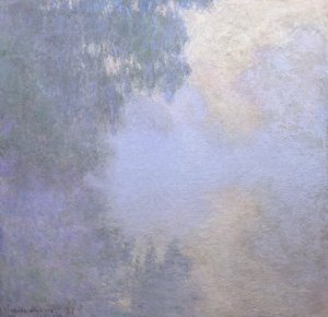 Pobočka Seiny poblíž Giverny od Claude Monet