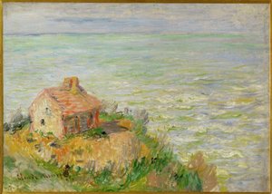 Celní kabina, odpolední efekt od Claude Monet