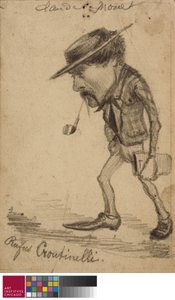 Karikatura Henri Cassinelli od Claude Monet