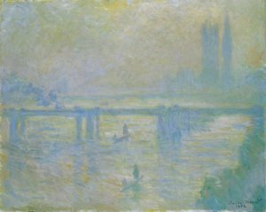 Most Charing Cross Bridge od Claude Monet