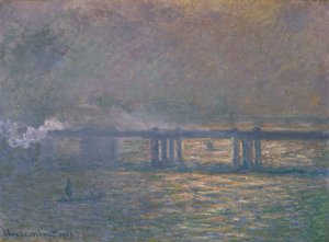 Most Charing Cross Bridge od Claude Monet