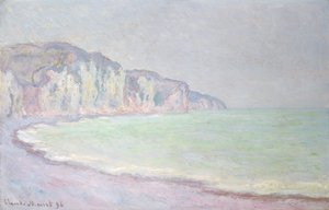 Cliffs at Pourville, 1896 od Claude Monet