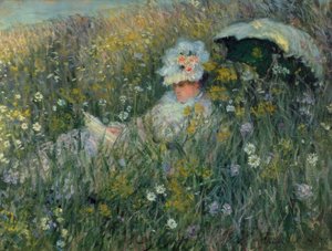 Na louce od Claude Monet