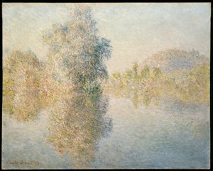 Brzy ráno na Seině v Giverny, 1893 od Claude Monet